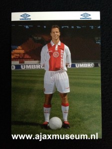 Arno Splinter. Contract van 1996 tot 1999 . Aantal officiele wedstrijden voor Ajax: 13. Aantal doelpunten 3.
